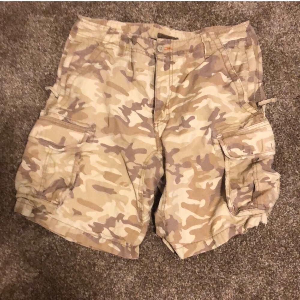 L.L. Bean Camo cargo shorts